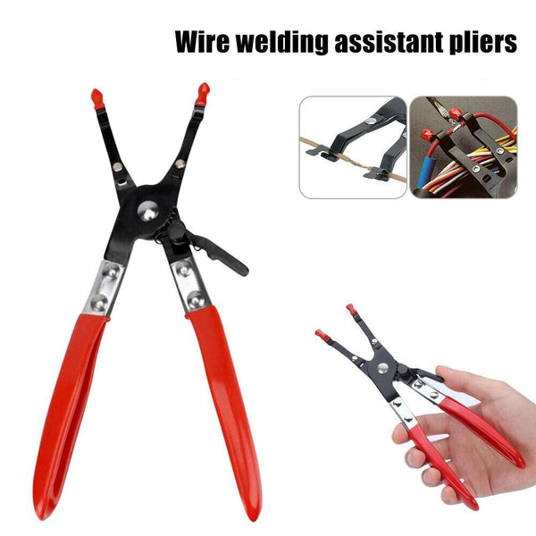 1/2PCS Universal Car Vehicle Soldering Aid Plier Hold 2 Wires Whilst Car Repair