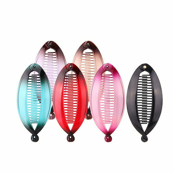 Claw Clips 8pc – Large Fish Shape Hair Clamps Banana Clips