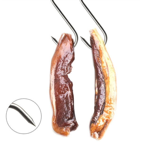 30Pcs S-Shaped Meat Hook Heavy Duty Stainless Steel Butcher Hooks Hanging Beef