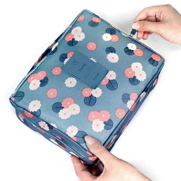 1PC Travel Cosmetic Makeup Bag Storage Large Bag Hanging Toiletry Case Organizer