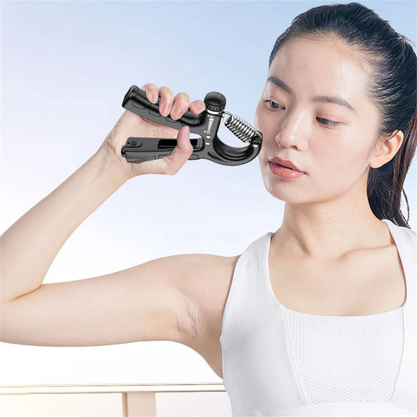 Adjustable Power Hand Grip Forearm Exerciser 10-50Kg Strengthened Gym Trainer