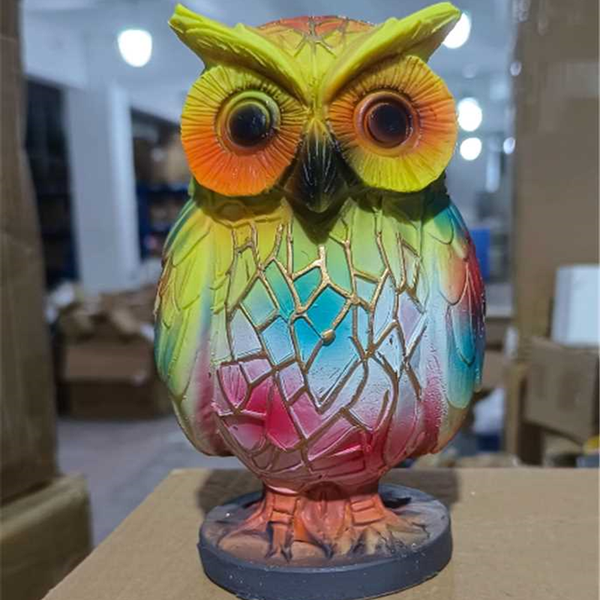 Animal Table Lamp Stained Glass Stained Night Light Retro Desk Lamps Xmas Gift