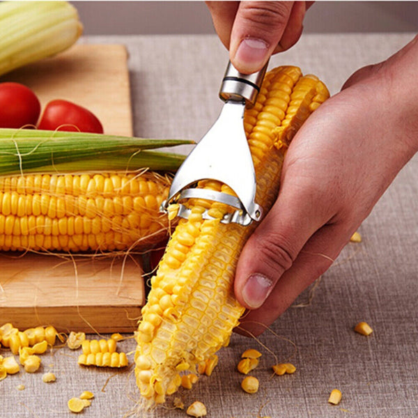 UP 2X Corn Peeler Kitchen Remover One-Step Thresher Cob Kerneler Cutter Stripper
