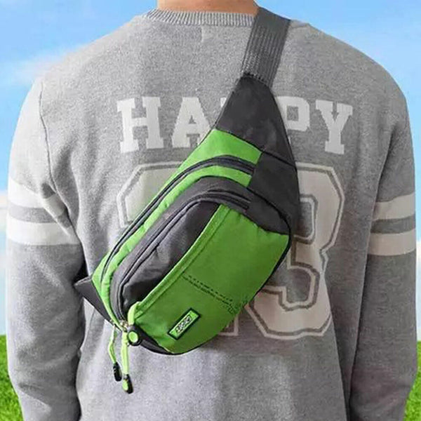 Fanny Pack Zip Pouch Men/Women Handy Belt Hiking Climbing Sport Bum Waist Bag AU