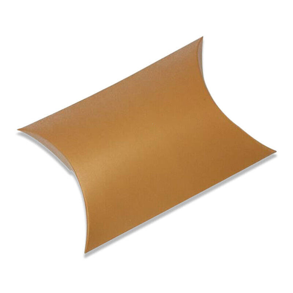 100x Pillow Favor Bag Candy Gift Box Kraft Paper Gift Favour Wedding 10Colours