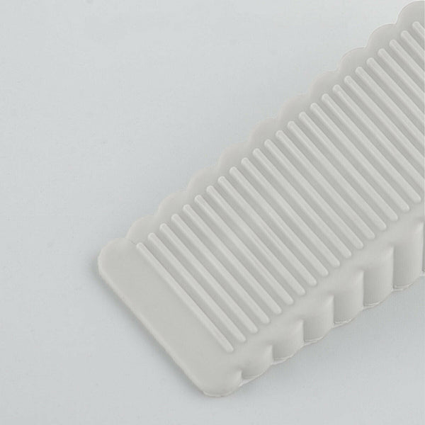 2PCS Thick Rubber Wedge Door Stoppers Floor Carpet Heavy Duty Door Stop White AU
