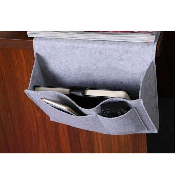 Hanging Bags Sofa Desk Bedside Organizer Pocket bed Armrest Holder Storage Caddy