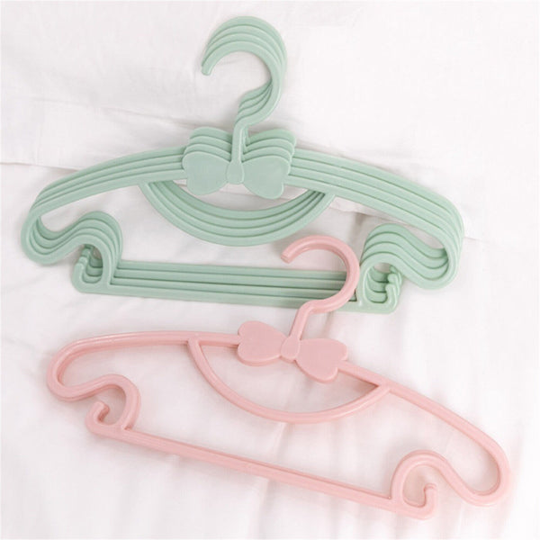 Kids Plastic Hangers Baby Clothes Hanger Coloured Children Coat Hangers