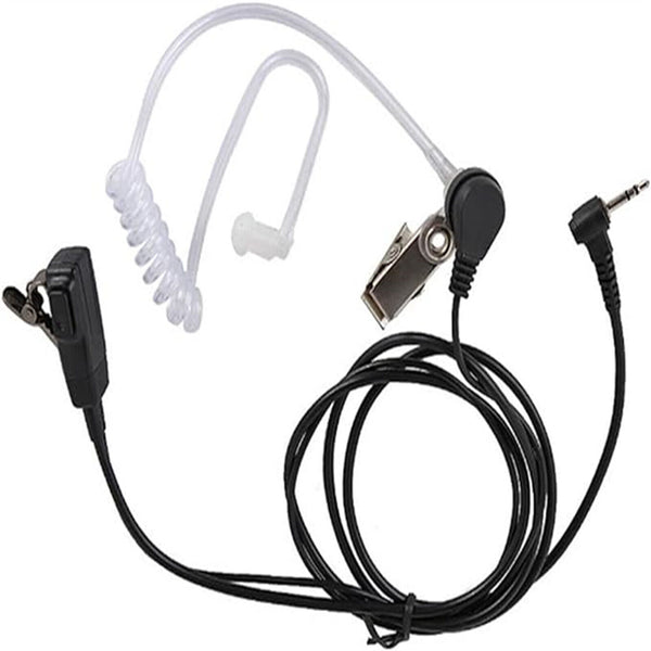 3.5mm Transparent Covert Acoustic Tube Earpiece For Motorola Radio Tool