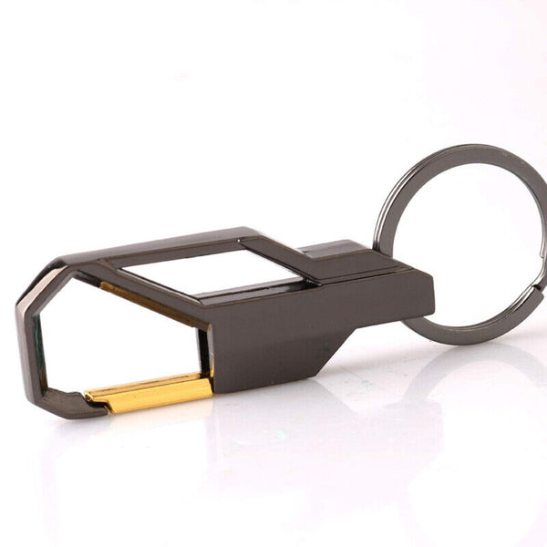 Stylish Metal Car Key Rings Alloy Chain Heavy Duty Gift Keyring Keychain Holder