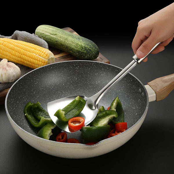 6pcs Stainless Steel Kitchen Utensil Cooking Tool Set Serving Spoon Cookware AU
