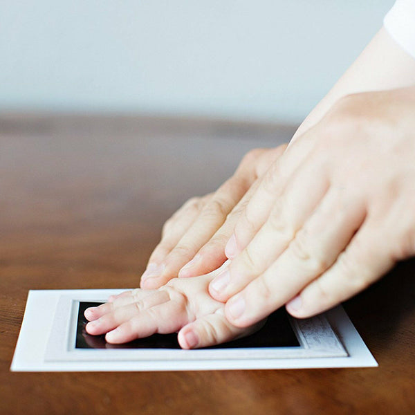 2PCS Baby Paw Print Pad Foot Photo Frame Touch Ink Pad Baby Items Souvenir Gift