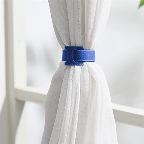 120X Mix Hook and Loop Cable Ties Reusable Magic Cords Organiser Strap Tidy Grip