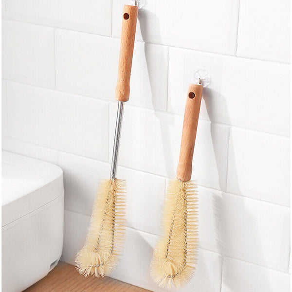 4Pcs Long Handle Bottle Cup Cleaning Brush Brew Scrubbing Kitchen Cleaner Washer