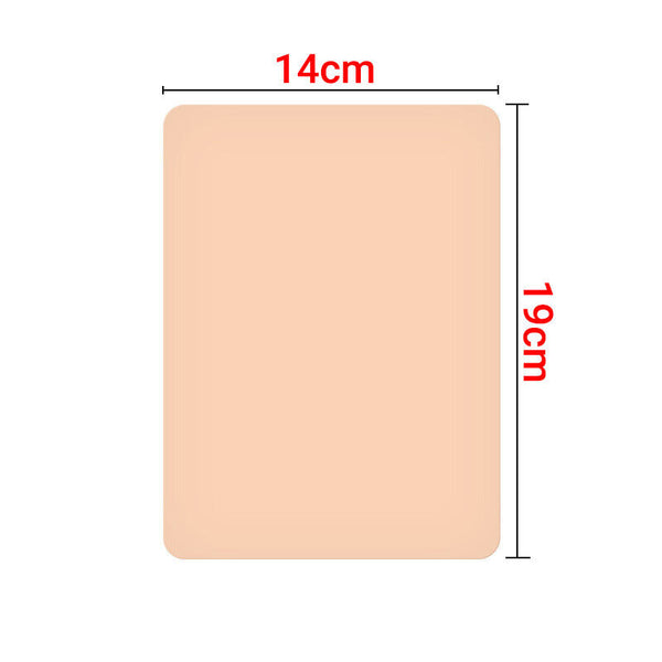 Tattoo Skin Fake Practice Eyebrow Art Double Sides Silicone For Beginner