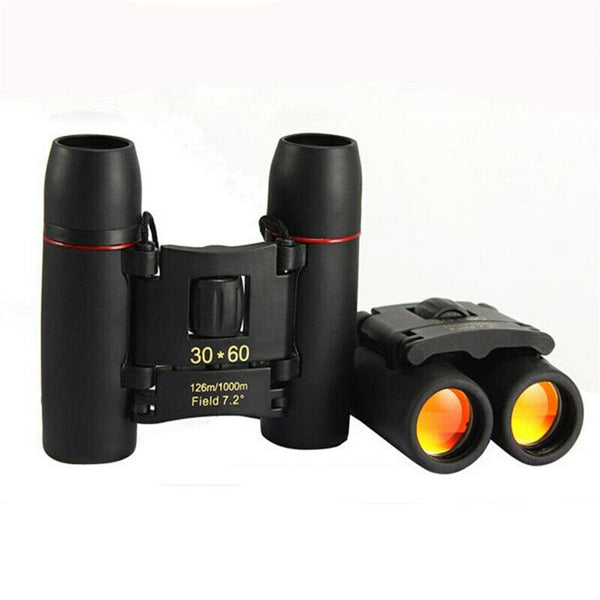Day Night Vision Binoculars 30x60 Zoom Outdoor Travel Hunting Folding Telescope