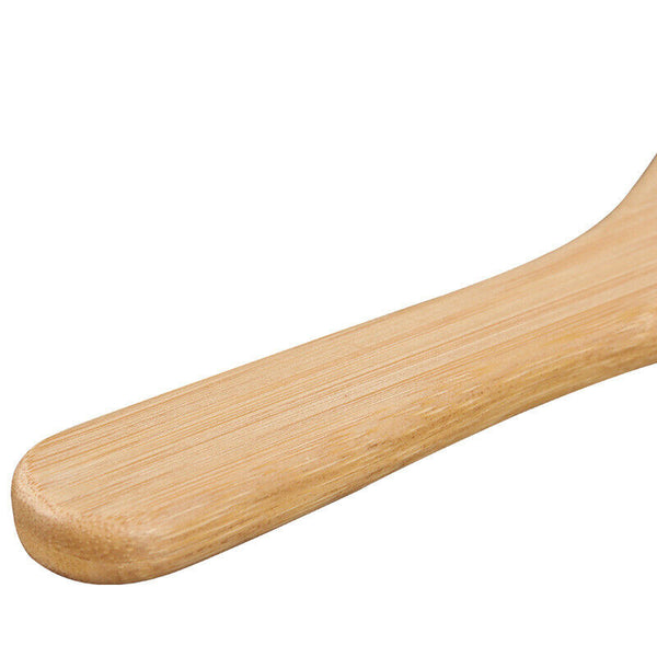 Natural Bamboo Wooden Hair Brush Oval Pneumatic Head Meridian Massage Combs AU