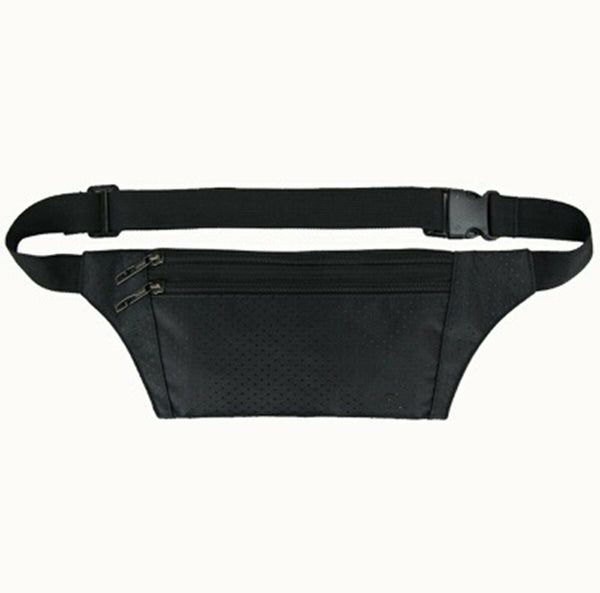 Waterproof Running Belt Bum Bag Travel Waist Bags Money Zip Pouch Sports Wallet