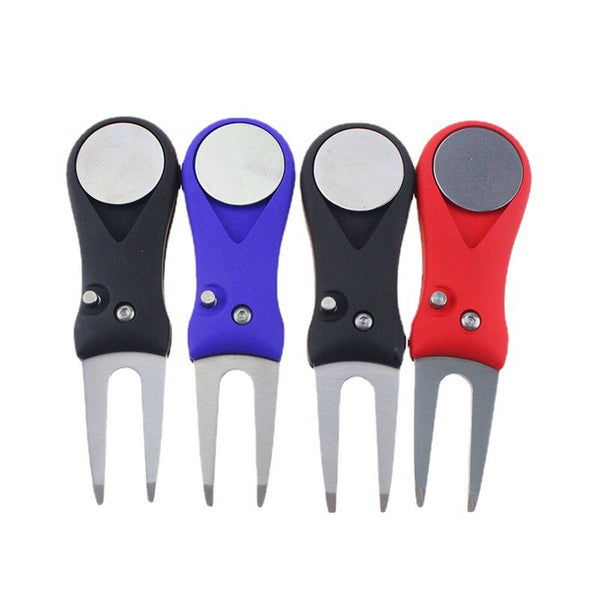 Golf Ball Marker Repairer Pitch Pitch mark Divot Repair Blade Tool Golf Divot