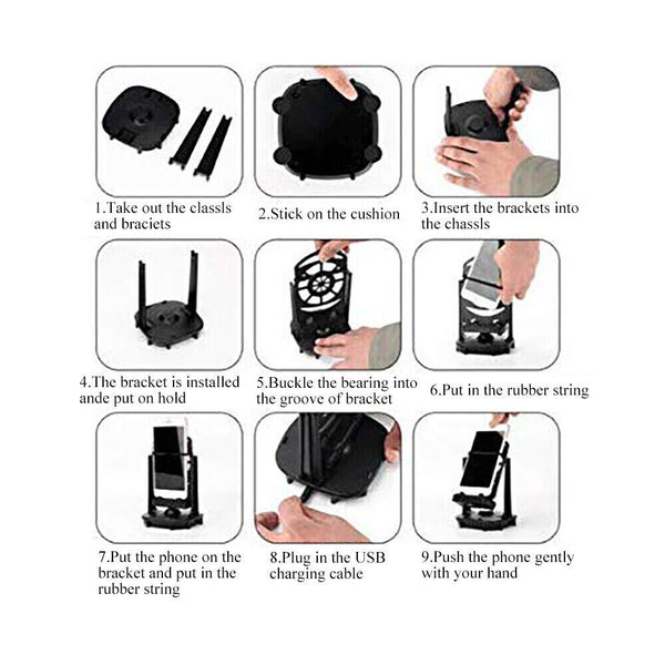 Step Counter for Pokemon Go Walker Double Phone Swing Shaker Cellphone Pedometer