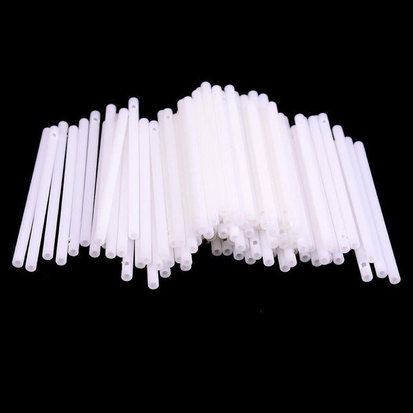 100PCS Cake Pop Stick Long 10cm White  Paper Sticks Lolly Lollipop Candy Lollies