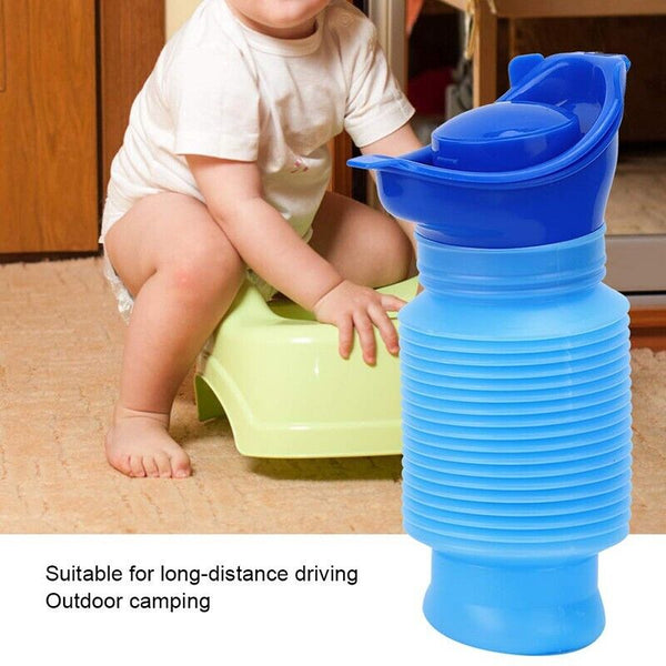 Travel Camping Pee Bottle Portable Urinal Female Emergency Kit Car Toilet Male