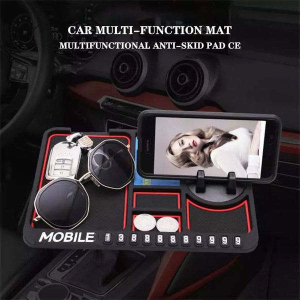 Car Mobile Phone Holder Dashboard Mount Mat Non Slip Grip Stand Anti Skid Pad