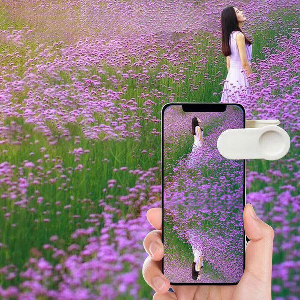 Smartphone Camera Mirror Reflection Clip Kit Selfie Sky Set for Phone Shooting