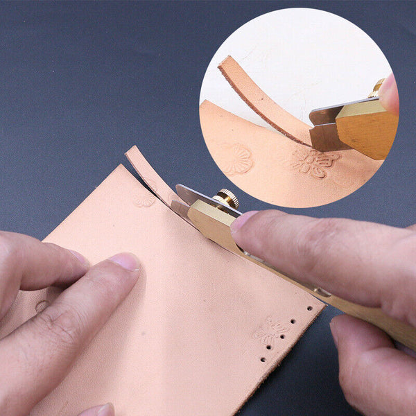 Leather Cutter Strip Strap Cutting Craft Tool Practical DIY Hand Trimming Tool