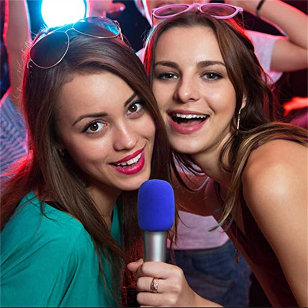 20 Pcs Handheld Stage Microphone Karaoke Windscreen Sponge Foam Mic Shield Cover