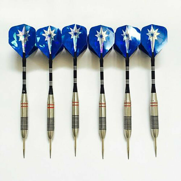 3PCS/Set 24g Professional Stainless Steel Tip Darts Aluminum Barrel 163mm Blue