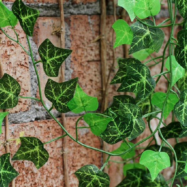 2.4M Artificial Ivy Vine Fake Foliage Flower Hanging Leaf Garland Plant Party AU