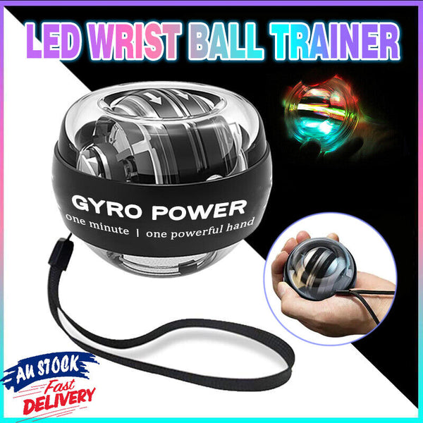 LED Wrist Ball Trainer Relax Gyroscope Ball Muscle Power Ball Gyro Arm Exerciser