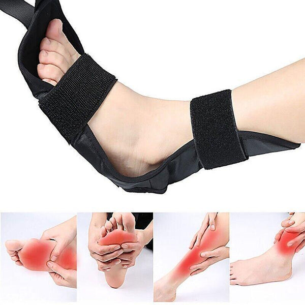 Yoga Flexibility Stretch Band Leg Fascia Stretcher Strap Ballet Gym Trainer AU