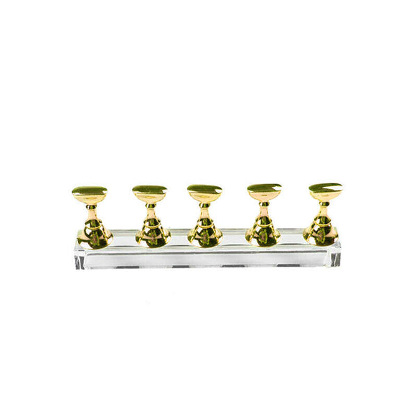 1 Set Acrylic Nail Art Practice Display Stand Magnetic Nail Art Tips Holders AU
