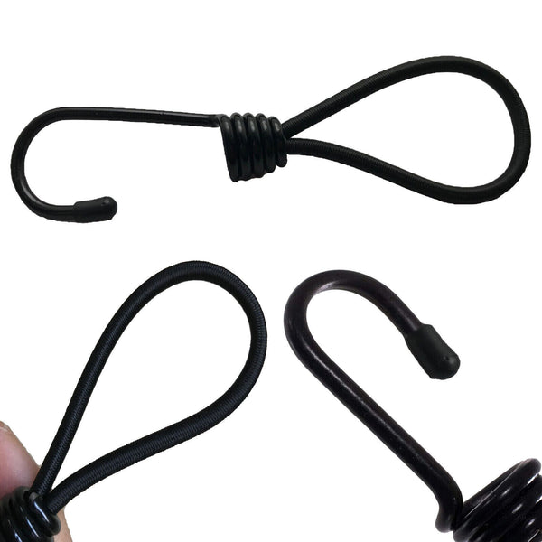 3PCS Caravan Privacy Screen Tie Down Kit Bungee Cords with Hook Pack Awning Mat