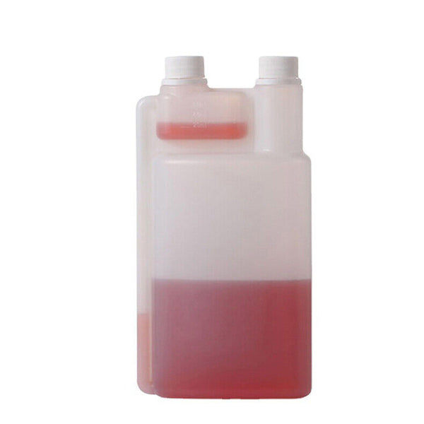 Plastic Twin Chamber Bottle Tamper Evident Cap Chemical Liquid Bottle