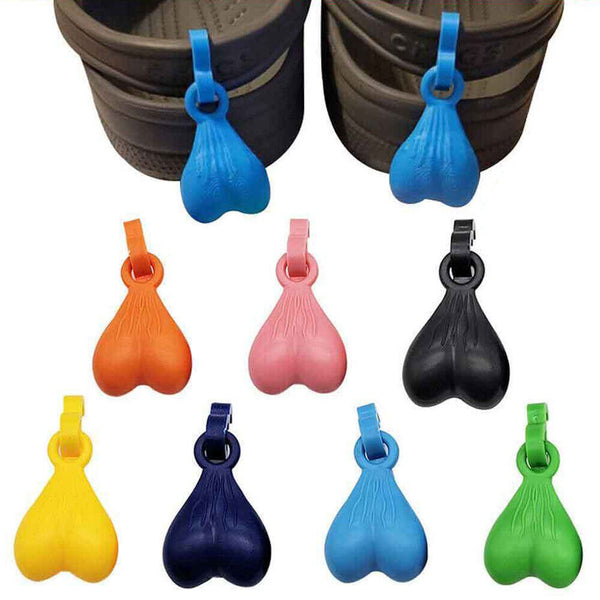 1pair Nuts Balls Distinctive Accessories Shoe Charms Clip for Croc Decor Charms