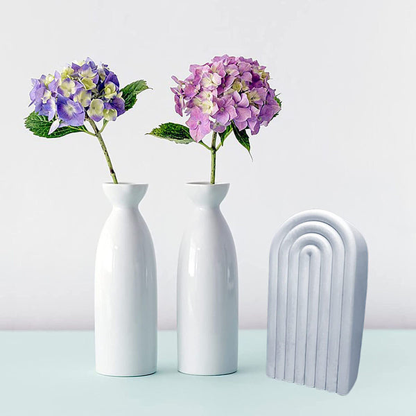 Rainbow U Candle Silicone Mold Striped Making Scented Simple Crafts Moulds DIY