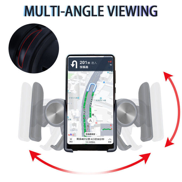 Phone Holder Car Gravity Cradle Dashboard Gravity & Air Outlet Bracket AU ST