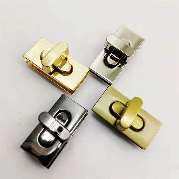Metal Purse Handbag Closure Twist Lock Turn Lock Clasp DIY Craft Bag Purse Lock