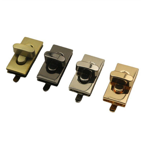 Metal Purse Handbag Closure Twist Lock Turn Lock Clasp DIY Craft Bag Purse Lock
