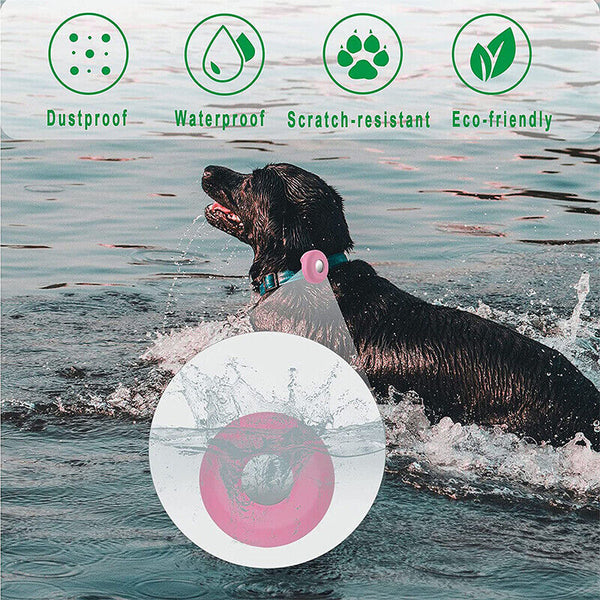 Silicone Pet Protective Case for Airtag Loop Apple GPS Finder Dog Cat Collar AU