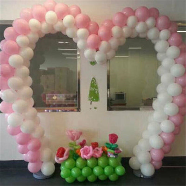 2.3x2.2M Love Heart Arch Stand Balloons Column Party Stage Wedding Aisle Decor