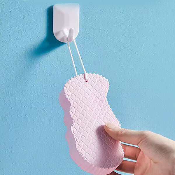 2023 Ultra Soft Exfoliating Bath Sponge Gentle Shower Body Scrubber Care Mesh AU