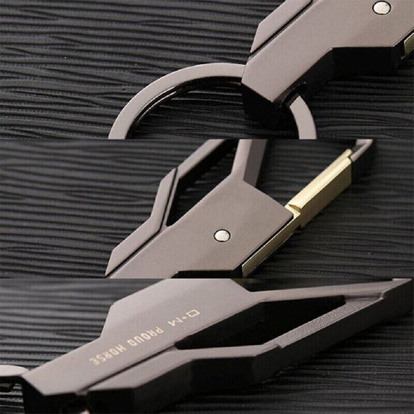 Stylish Metal Car Key Rings Alloy Chain Heavy Duty Gift Keyring Keychain Holder