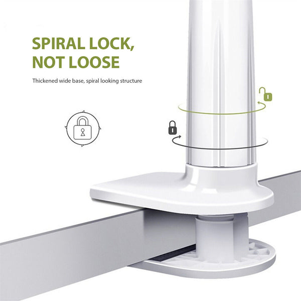 Mobile Phone Flexible 360° Clip Mount Stand Holder Bed Desktop Bracket Clamp AUS