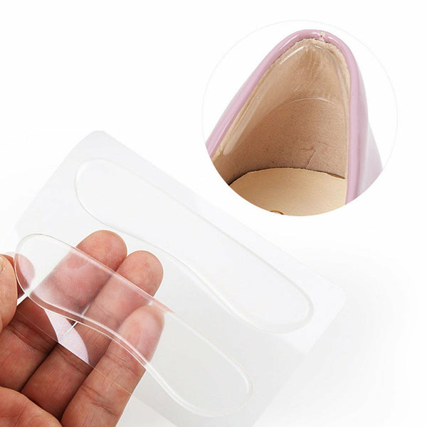 UP 50X Gel Silicone Heel Grip Back Liner Shoe Insole cushion Pads Foot Protector
