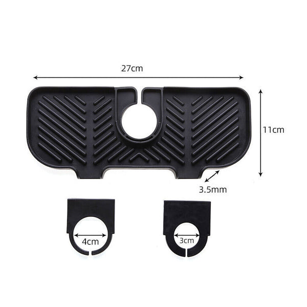 Sink Basket Rack Kitchen Faucet Storage Rack Holder Soap Sponges Caddy Organizer