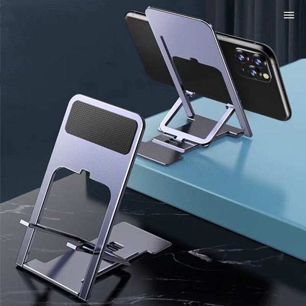 Folding Desk Mobile Phone Stand Mount Holder For iPhone iPad Tablet Adjustable